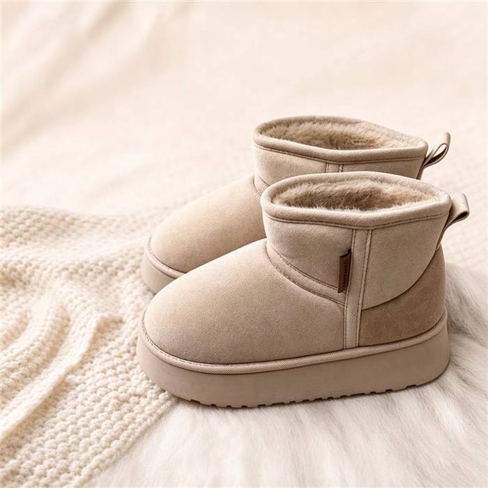 Snowboots mit dicker Sohle